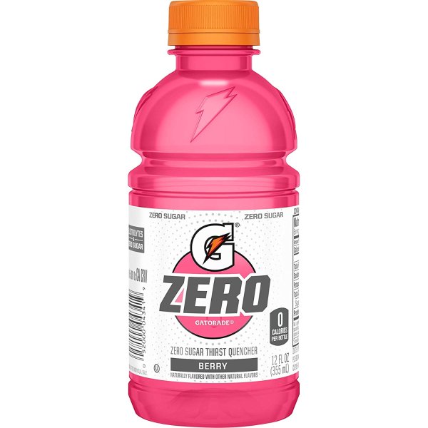 Zero Sugar Thirst Quencher, Berry, 12 Ounce, 24 Count