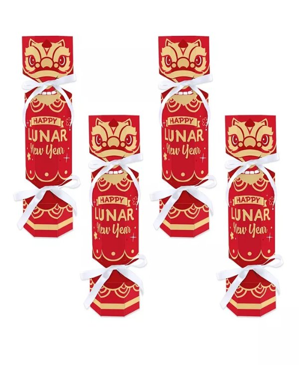 Lunar New Year - No Snap Party Table Favors - DIY Cracker Boxes - Set of 12