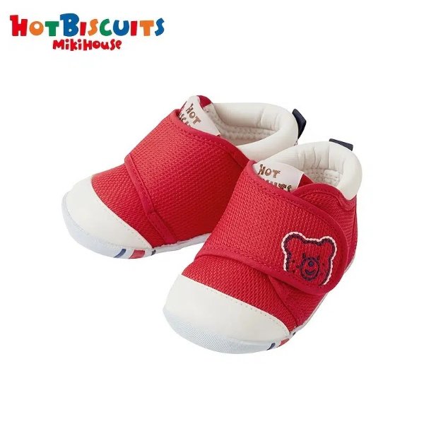 Mikihouse Baby Sneakers Embroidered Lightweight Soft Soles Anti-slip Velcro Toddler Shoes First Walking Shoes For Boys Girls | Shop Now For Limited-time Deals | Temu