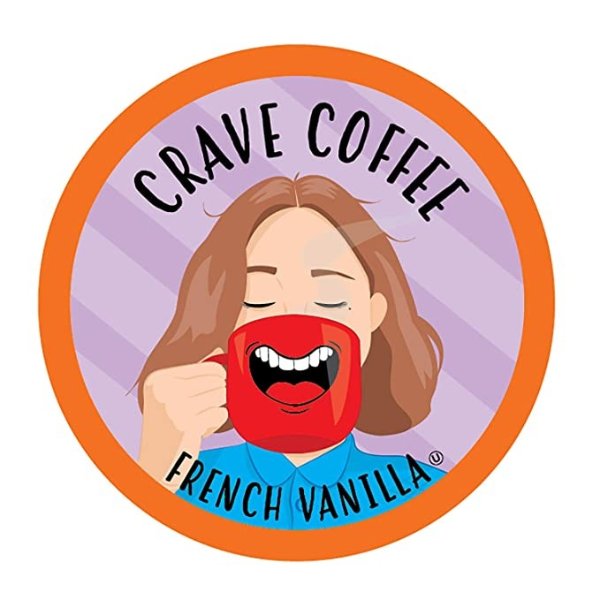 Crave Coffee 法式香草口味咖啡胶囊 共100粒