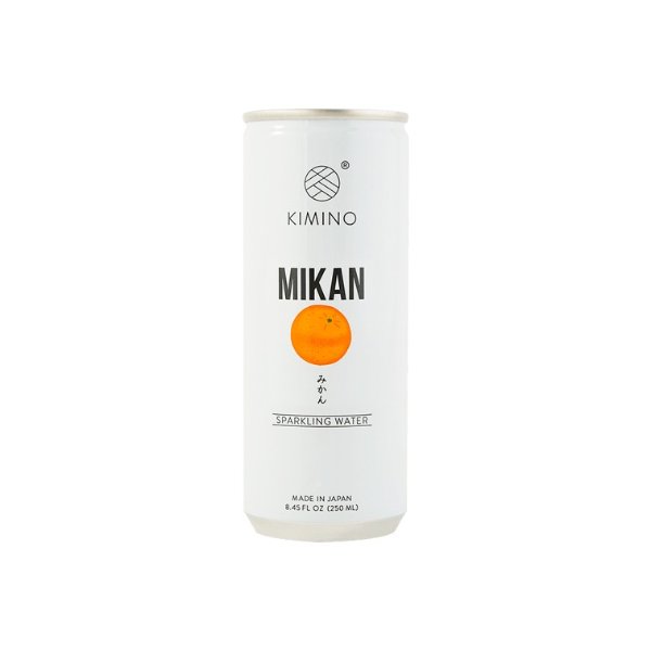 KIMINO 橘子气泡水 果汁18%添加 250ml