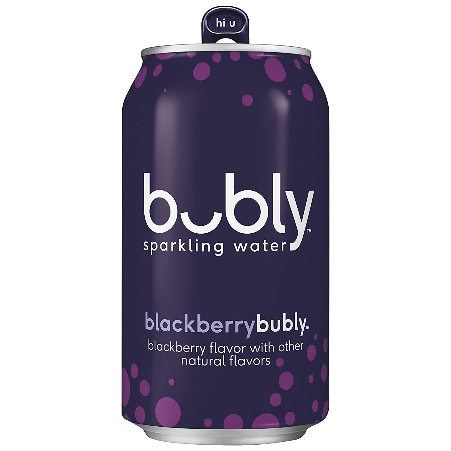 Bubly Sparkling Water,气泡起泡水，黑莓，12盎司。 罐（18包）