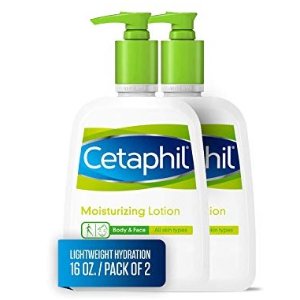 Cetaphil Fragrance Free Moisturizing Lotion, 16-Ounce Bottles (Pack of 2)