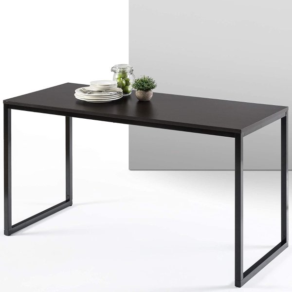 Jennifer Modern Studio Collection Soho Rectangular Dining Table / Table Only / Office Desk / Computer Table, Espresso