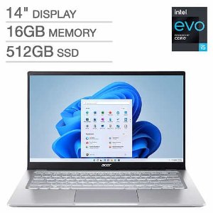 Acer Swift 3 EVO Laptop (i5-1240P, 16GB, 512GB)