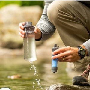 LifeStraw 生命吸管 户外便携饮水过滤吸管 带瓶子更方便