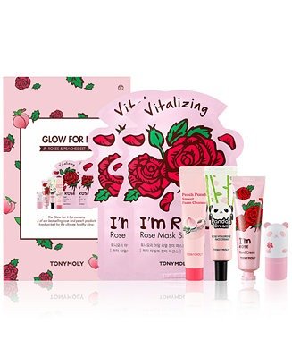 6-Pc. Glow For It Roses & Peaches Set