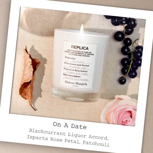 ’REPLICA’ On a Date Scented Candle