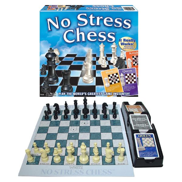 Winning Moves Games No Stress Chess, Natural