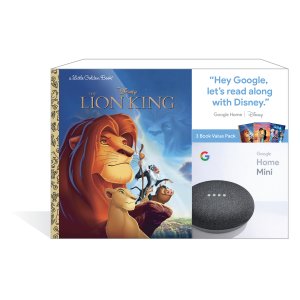 Google Home Mini + 3 Disney Little Golden Book