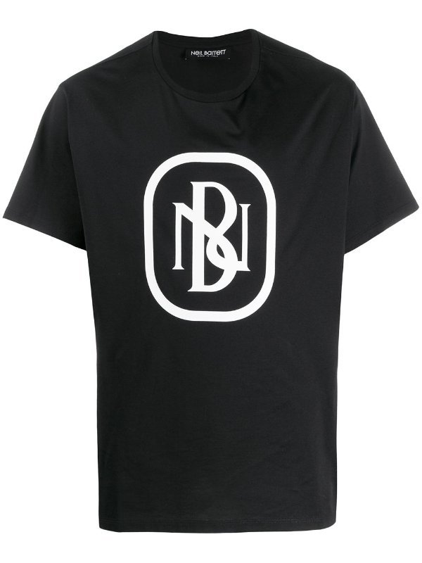 NB logo print T-shirt