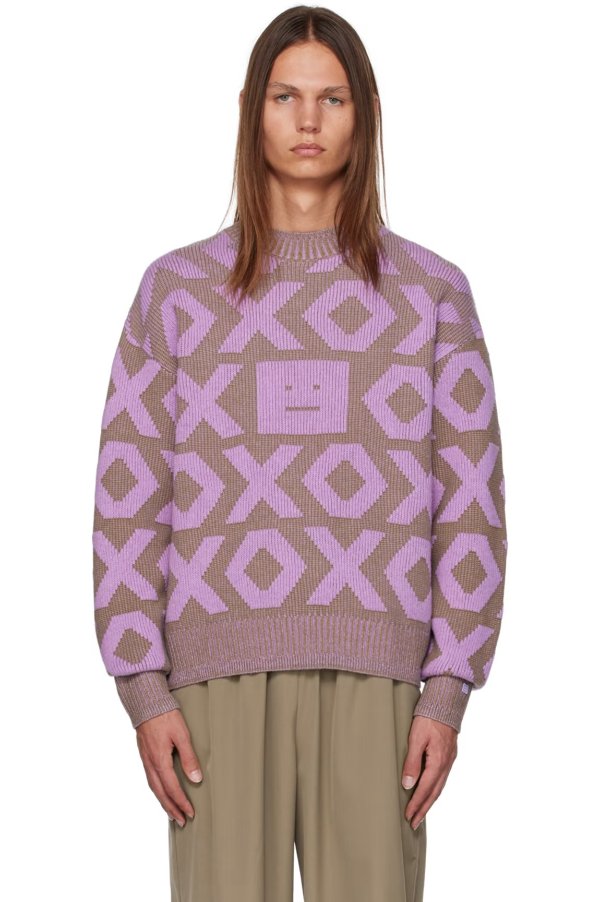 Purple Relaxed Sweater