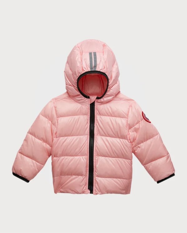 Kid's Crofton Logo Quilted Jacket, Size 6-24M
