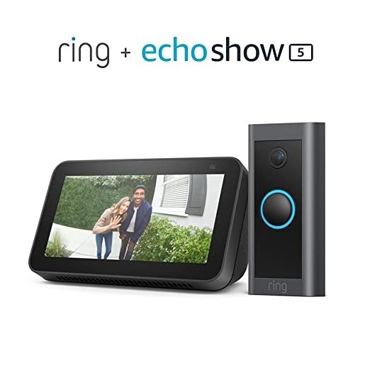 Video Doorbell 有线版智能门铃 + Echo Show 5 第2代