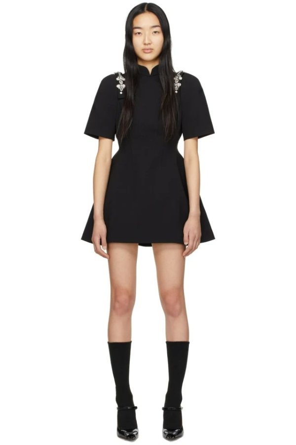 SSENSE Exclusive Black Qipao Dress