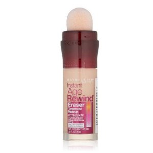 Maybelline New York Instant Age Rewind Eraser Treatment Makeup, Creamy Ivory 120, 0.68 Fluid Ounce