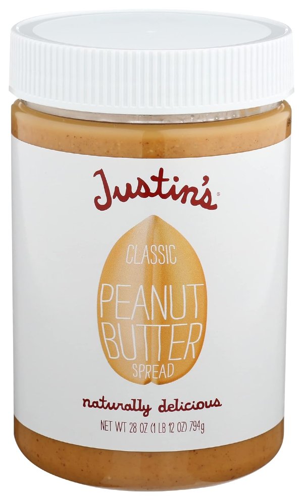 Justin's NUT Butter, PNUT BTR, Classic, Size 28 OZ