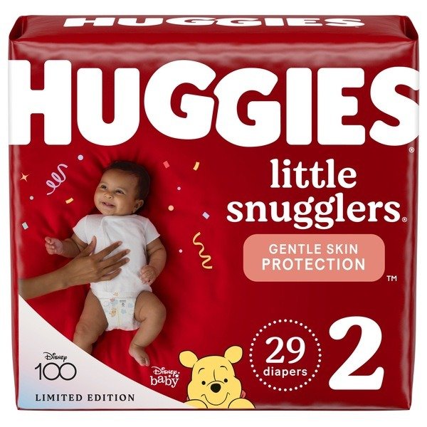 huggies little snugglers 2号尿布，29片
