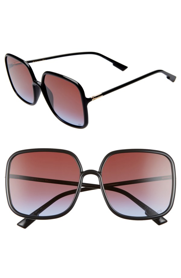 Stellair 59mm Square Sunglasses