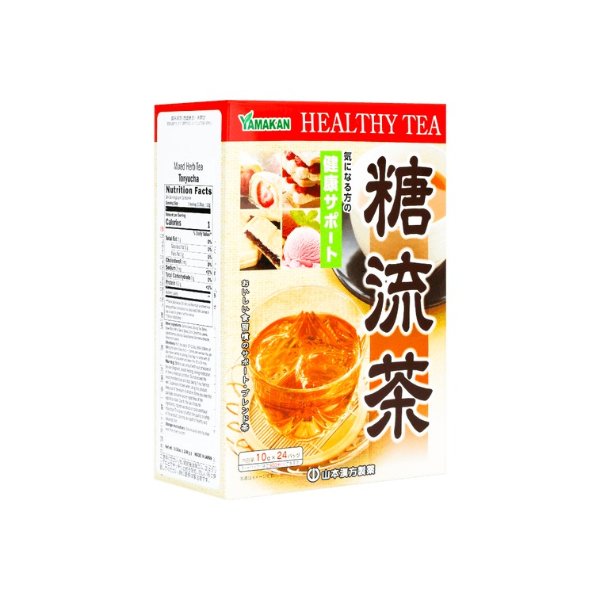 日本山本汉方制药 糖流茶 24包入 240g