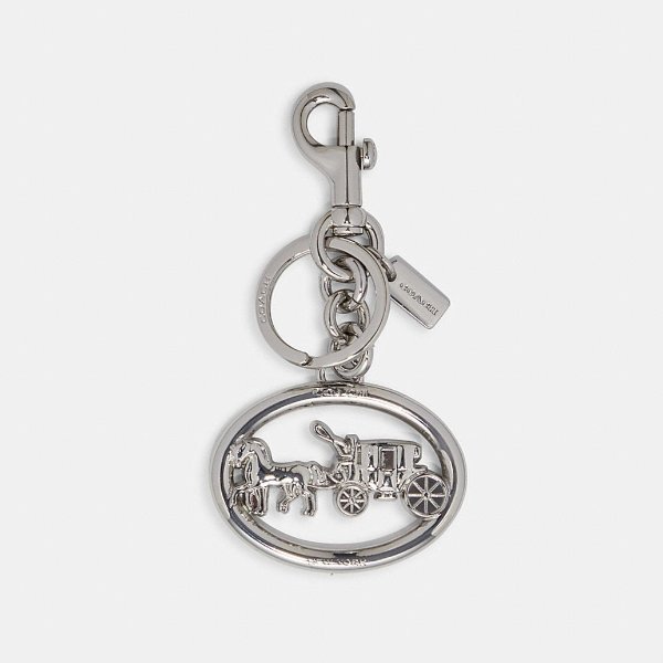 Horse and Carriage Bag Charm
