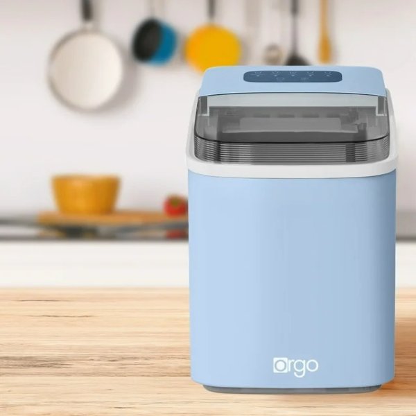 Orgo Products The Sierra Countertop Ice Maker, Bullet Shaped Ice Type, Charcoal - Walmart.com