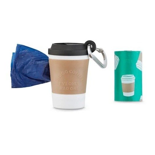 Coffee Cup Dog Waste Bag Dispenser & Refill Rolls | Petco