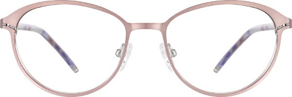 Rose Gold Oval Glasses #3215019 | Zenni Optical Eyeglasses