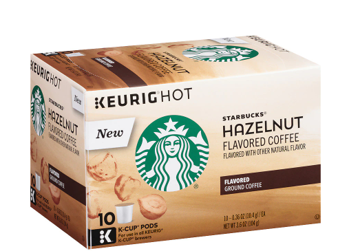 Starbucks Coffee K-Cup Pods Hazelnut 星巴克胶囊咖啡榛果风味