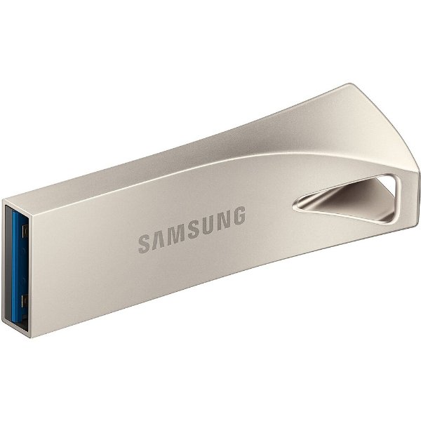 BAR Plus 256GB USB 3.1 Type A Flash Drive, Champagne Silver (MUF-256BE3/AM)