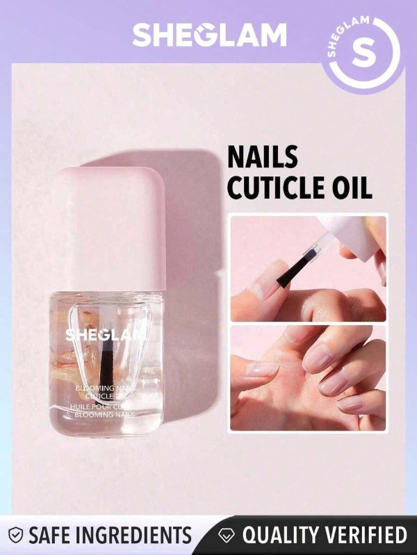 SHEGLAM Blooming Nails Cuticle Oil-PINK 8ml