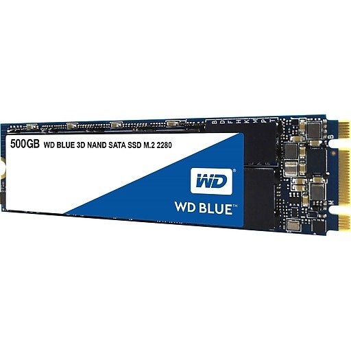 Blue 3D NAND 500GB M.2 SATAIII 固态硬盘