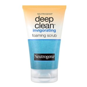 Neutrogena 磨砂洁面膏热卖 去角质 疏通毛孔 油痘肌可
