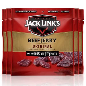 Jack Link's Beef Jerky, 5 Count Multipack Bags