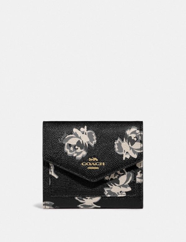Small Wallet With Floral Print