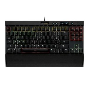 海盗船Corsair K65 RGB 红轴幻彩背光机械键盘