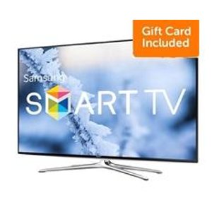 Samsung UN48H6350 48-Inch Full HD 1080p Smart HDTV 120Hz with Wi-Fi+$200 Dell Gift Card
