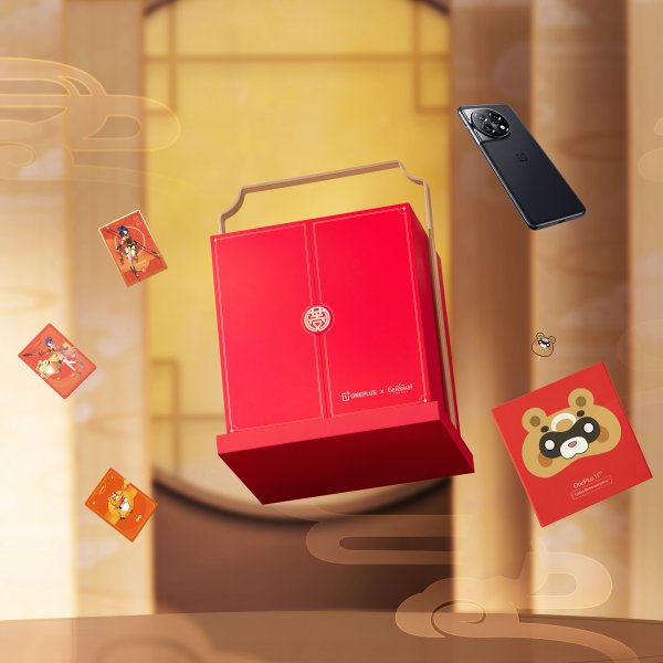 OnePlus 11 5G W/ Genshin Impact Custom Gift Box