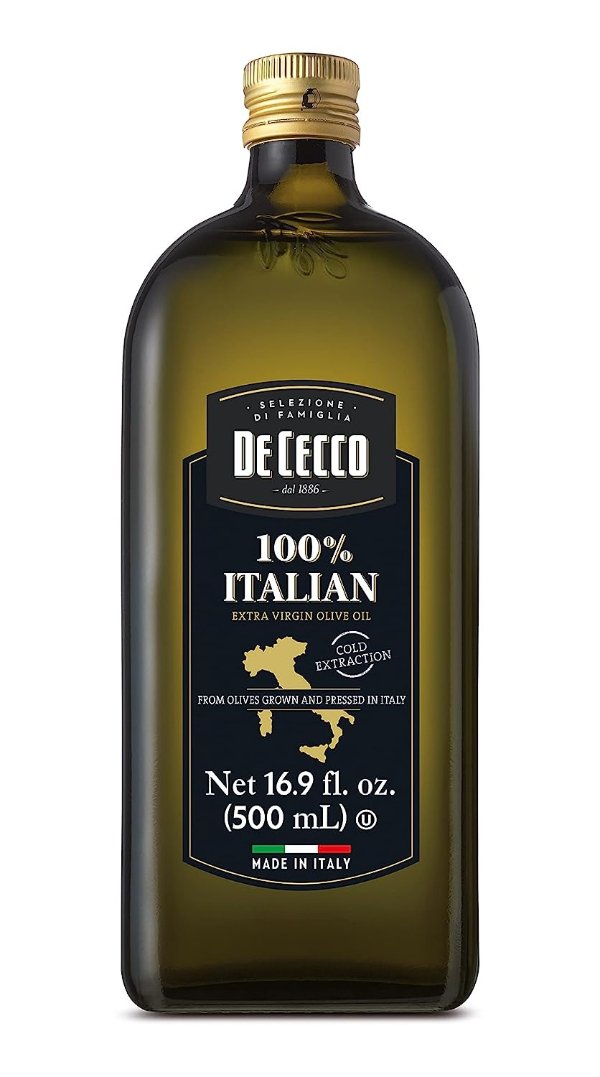 De Cecco Extra Virgin Olive Oil 16.9 oz Pack of 6
