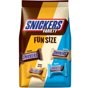 SNICKERS Variety Mix Fun Size Chocolate Candy Bars 35.09-Ounce Bag