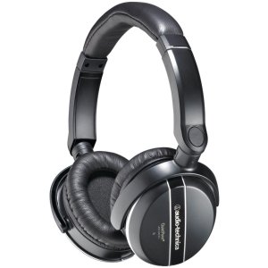 AUDIO-TECHNICA QuietPoint® Active Noise-Cancelling Over-Ear Headphones (ATH-ANC27X)