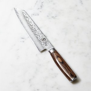 Shun TDM0771 Premier Kiritsuke Knife, 8", Silver