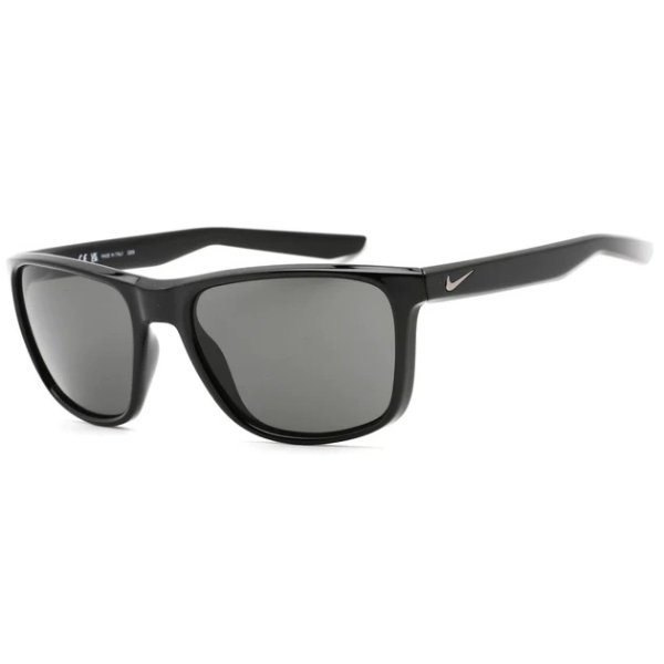 men's sport 55mm matte black sunglasses