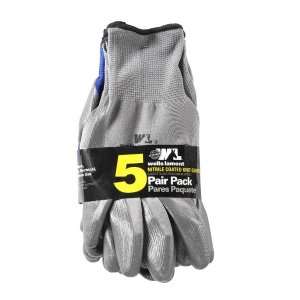 Wells Lamont Nitrile Work Gloves, 5 Pack