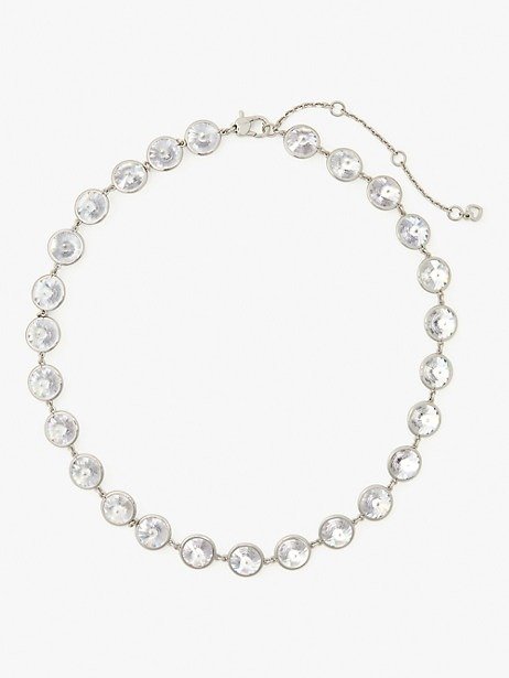 sparkling chandelier short necklace