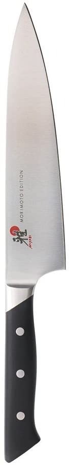 Morimoto Edition Chef's Knife, 8-inch, Black w/Red Accent/Stainless Steel