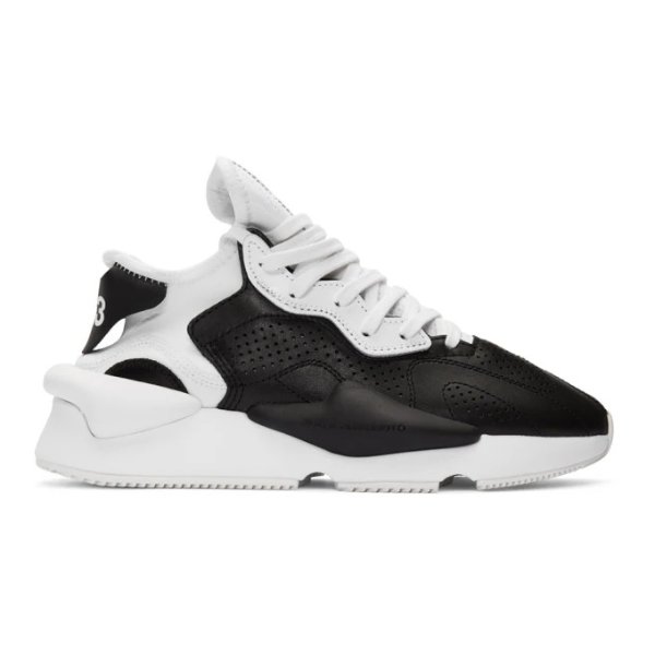 - Black & White Kaiwa Sneakers
