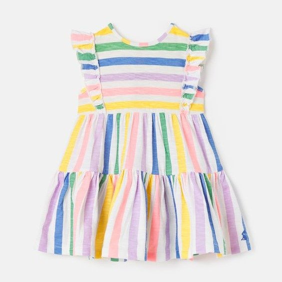 婴儿条纹连衣裙