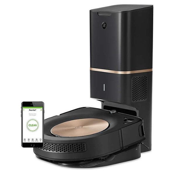 ® Roomba® s9+ 9550 Wi-Fi® Connected Robot Vacuum with Automatic Dirt Disposal