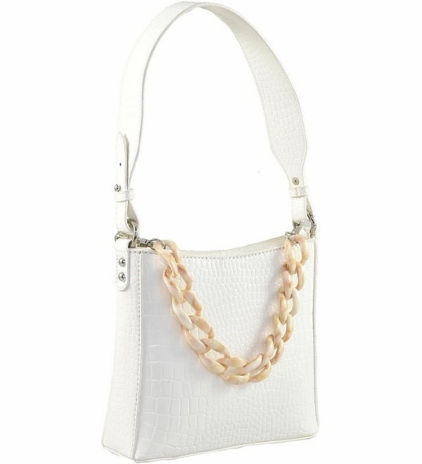 HVISK Women's White Handbag